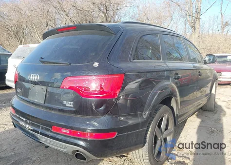 2015 Audi Q7 3.0T S Line Prestige z USA, uszkodzony, nr VIN WA1DGAFE2FD012023